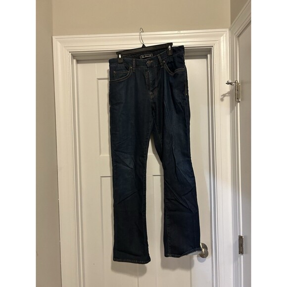 34 Heritage Other - 34 Heritage Jeans Mens Charisma Size 35x32 Cotton Blend Dark Wash Denim Jeans